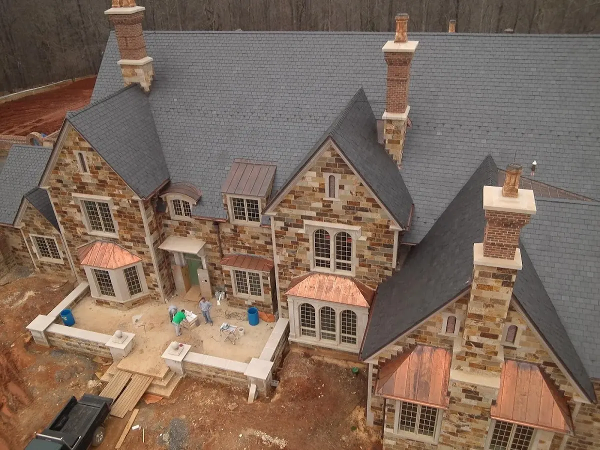 Craftsman Roofing Slate Roof Repair project in Oakland